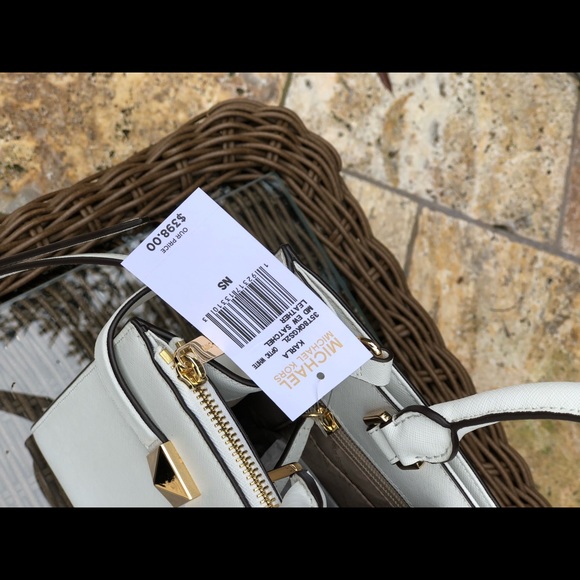 NWT Michael Kors md Karla Satchel&wallet - Picture 3 of 7